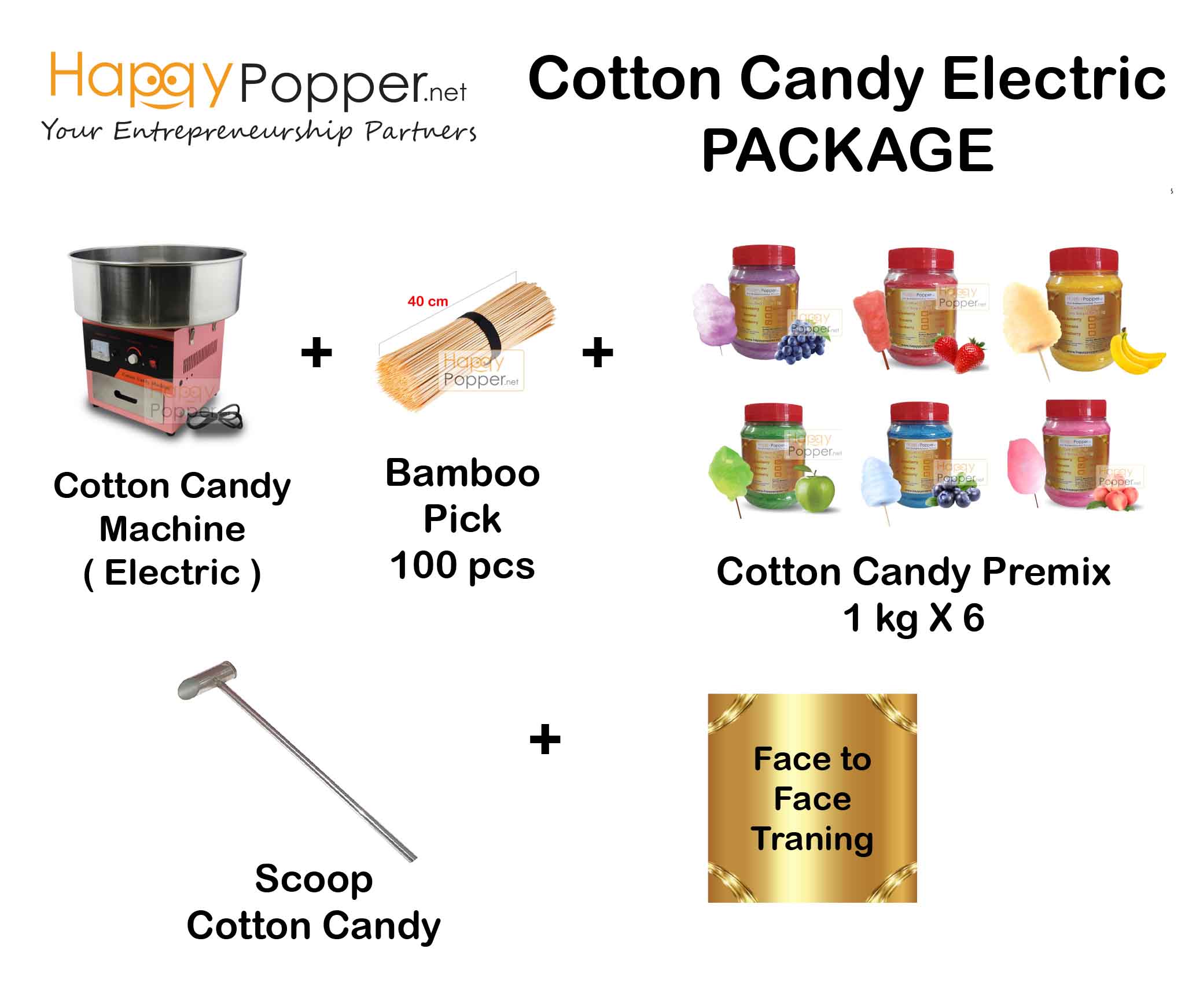 Cotton Candy Machine ( Electric ) Package 1